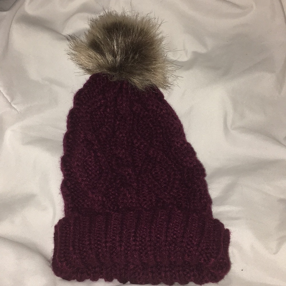 Burgundy Winter Hat